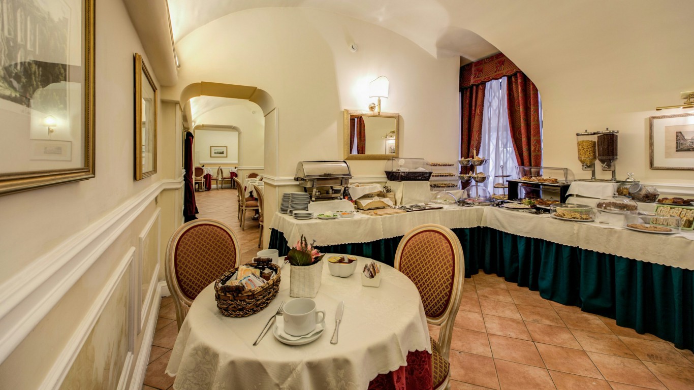 hotel-antico-palazzo-rospigliosi-rom-frühstücksraum-02 hotel-antico-palazzo-rospigliosi-rom-frühstücksraum-02